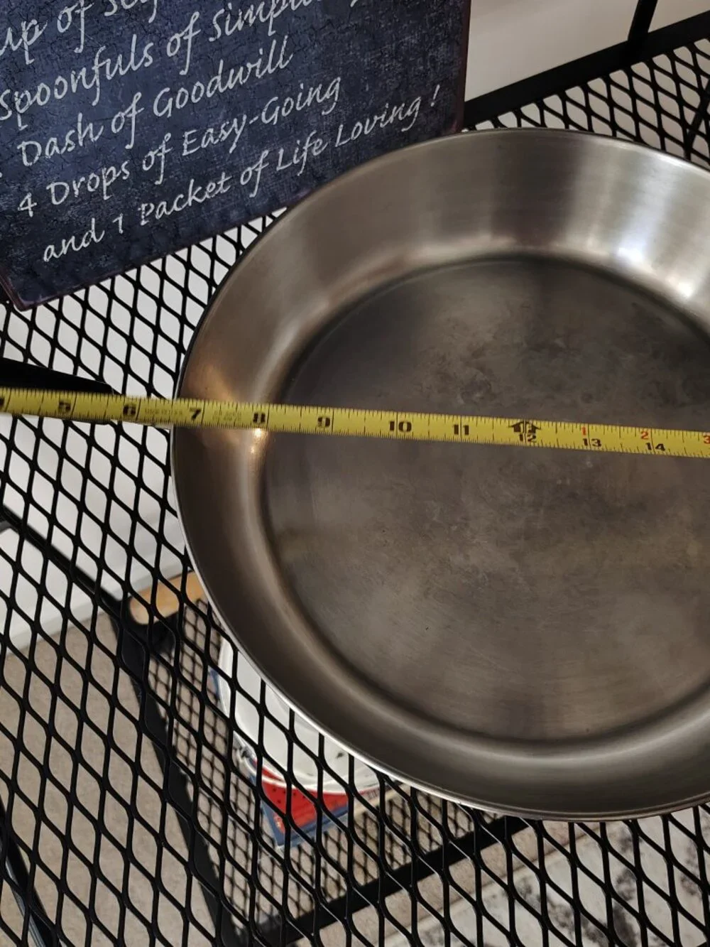 Vintage Revere Ware 12 Inch Skillet